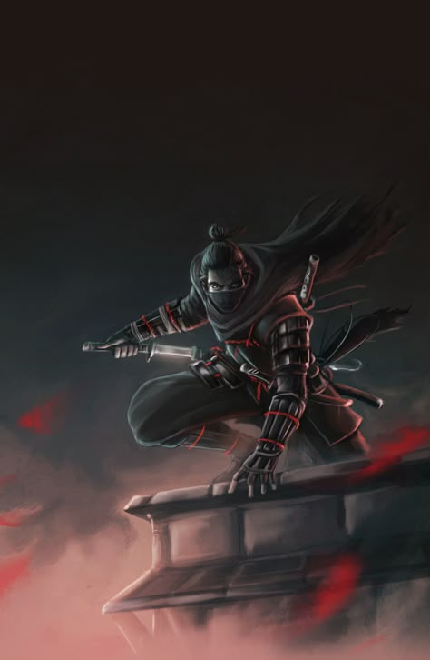 Ninja Japan, Futuristic Samurai, Ninja Wallpaper, Arte Ninja, Samurai Wallpaper, Samurai Artwork, Ninja Art, Shadow Warrior, Japanese Warrior