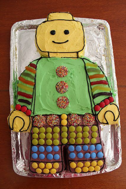 lego cake  #lego  #cake  #party Lego Cake Diy, Lego Man Cake, Lego Emmet Cake, Lego Cake Simple, Easy Diy Lego Cake, Lego Torte, Lego Birthday Cake Buttercream, Birthday Decorations For Men, Lego Man