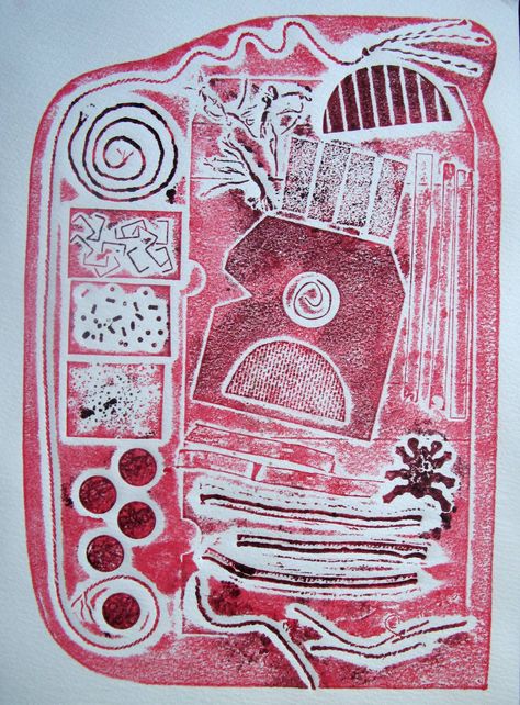 Project 11 Collagraph sampler – notes on materials | Printmaking 1 Printmaking Lessons, Collagraph Prints, Collagraph Printing, Collagraph Printmaking, Collagraphy, Printmaking Projects, Lino Art, Jr Art, Art Teaching