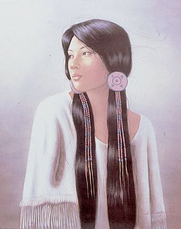 Dreams Catcher, Native American Hair, Native American Print, American Hairstyles, Fantasy Hair, Native American Culture, Native American Fashion, Hair Beads, American Beauty