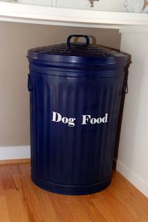 Dog food storage Pet Food Storage Ideas, Dog Food Storage Ideas, Food Storage Ideas, Dog Food Storage Containers, Pet Food Storage, Food Dog, Cat Food Storage, Dog Food Storage, Dog Rooms