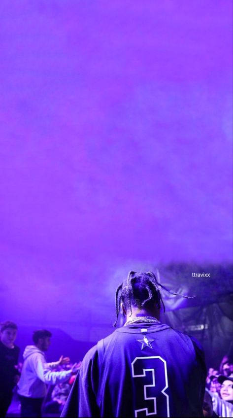 Purple Travis Scott Wallpaper, Wallpaper Iphone Travis Scott, Travis Scott Wallpapers Aesthetic, Ios 16 Wallpaper Iphone, Rapper Pics, Purple Swag, Travis Scott Concert, Ios 16 Wallpaper, Wild Movie