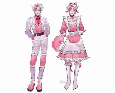 Art by @/imleesan on Instagram Funtime Foxy Human Fanart, The Oddities Rp, Human Funtime Foxy, Fnaf Human Fanart, Imleesan Art, Fnaf Gijinka, Imsanlee Art, Funtime Foxy Fanart, Fnaf Clothes