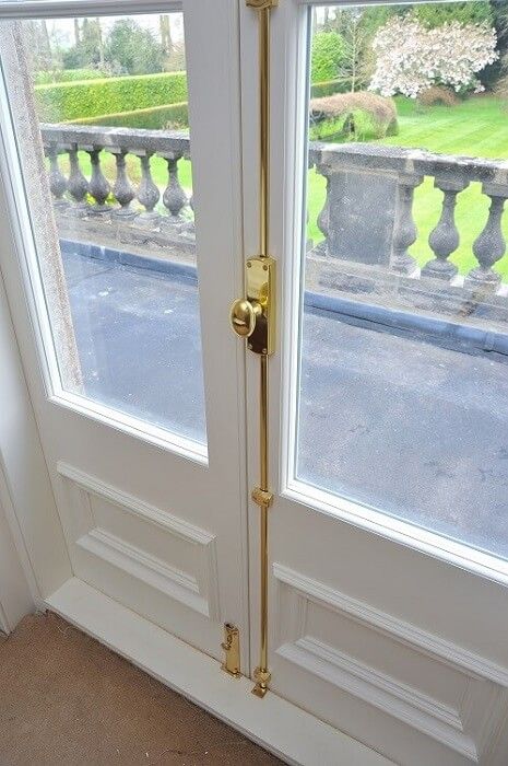 Narrow French Doors, Small French Doors, Vintage French Doors, Wooden Patio Doors, Farmhouse Reno, External French Doors, Balcony Door, French Doors Bedroom, Sash Window