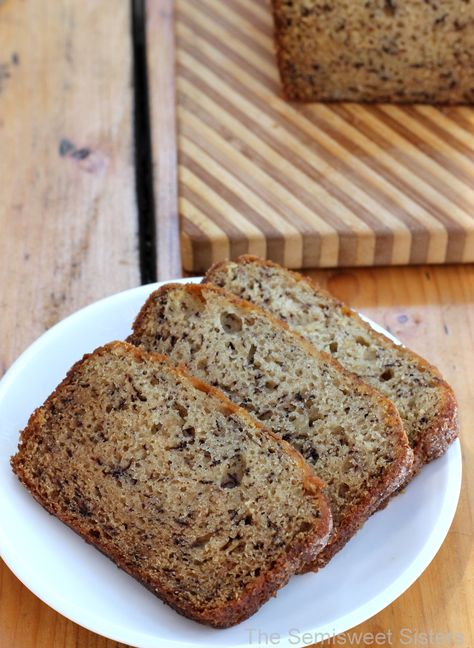 The Best Moist Banana Bread Recipe Bread With Evaporated Milk, Moist Banana Bread Recipe Sour Cream, Best Moist Banana Bread Recipe, Best Moist Banana Bread, Buttermilk Banana Bread, Sour Cream Banana Bread, Banana Nut Bread Recipe, Nut Bread Recipe, Banana Bread Recipe Moist