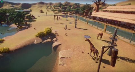 Giraffe Habitat, Zoo Giraffe, Cool Animals, Zoo Project, Planet Coaster, Star Stable, Animal Habitats, Planet Fitness Workout, Animal Behavior