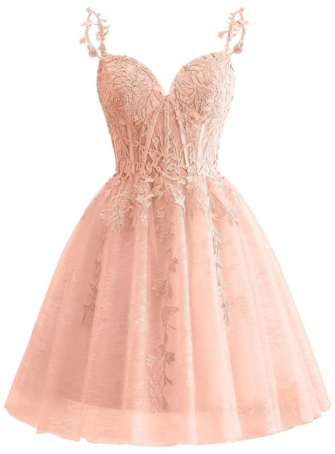 Homecoming Dresses Target, Homecoming Dress Inspo Pink, Rose Gold Sweet 16 Dress Short, Grade 11 Dance Dresses Short Prom, Masquerade Ball Dresses Short, Cute Dama Dresses, Havana Nights Hoco Dress, Winter Formal Dresses Knee Length, Teen Party Dresses Sweet 16