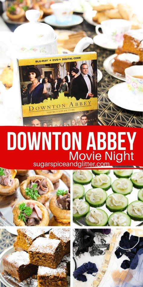 Downton Abbey Party Ideas, Downton Abbey Themed Party, Downton Abbey Recipes, Downtown Abbey Recipes Food, Downton Abbey Tea Party, Downton Abbey Desserts, Downton Abbey Food, Downton Abbey Christmas Dinner, Downton Abbey Party Decorations