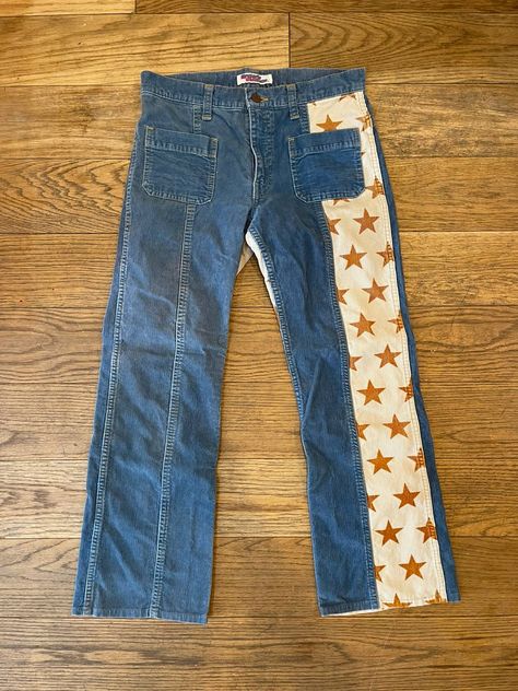 Grunge Artist, 80s Pants, September Fashion, Star Pants, Men's Bottoms, Hysteric Glamour, Vintage Jeans, Armoire, Cool Outfits