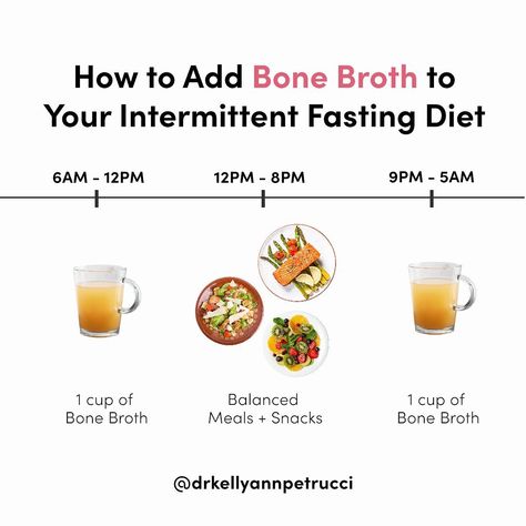 Bone Broth Intermittent Fasting, Bone Broth Meal Plan, Kellyann Bone Broth Diet Recipes, Bone Broth Fasting, Bone Broth Cleanse, Bone Broth Diet Plan, Bone Broth Diet Recipes, Intermittent Diet, Fasting Ideas