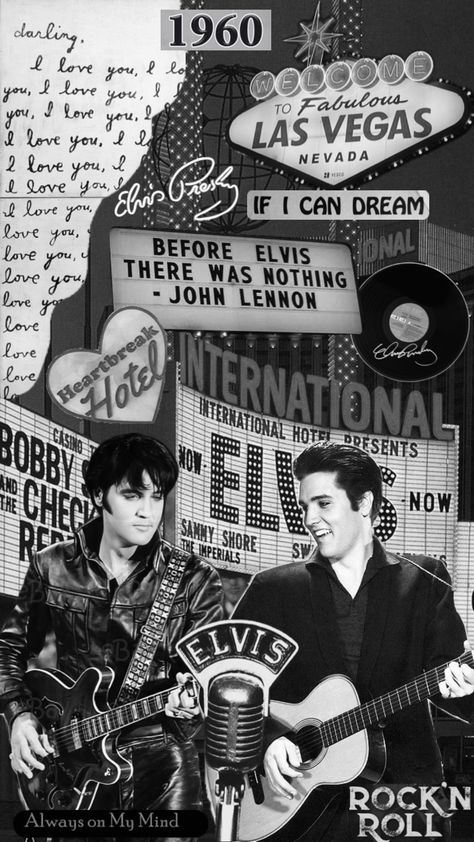 Elvis Presley Wallpaper 🎶🎸🖤 #elvisaesthetic #elvispresley #elvis #music #50s #60s #70s #rocknroll 50s Wallpaper, 60s Wallpaper, Elvis Presley Wallpaper, Elvis Wallpaper, 50s Rock And Roll, If I Can Dream, Elvis Presley Pictures, Elvis Movies, Elvis Presley Photos