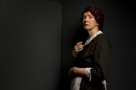 Pin for Later: The TV Fanatic's Halloween Guide: How to Dress as Your Favorite Character Moira From American Horror Story: Murder House Moira O Hara, Rachel Griffiths, American Horror Story Characters, Frances Conroy, Ahs Characters, Lauren Ambrose, Joseph Fiennes, American Horror Story 3, American Horror Story Seasons