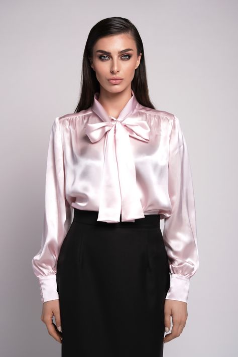 Pink blouse work