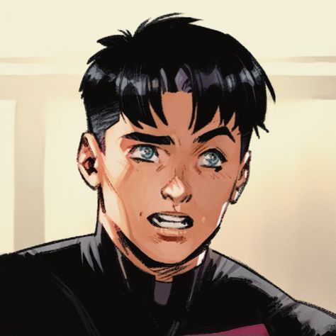 comic: Batman (2016) Tim Drake Haircut, Tim Drake Comic, Tim Drake Icon, Belen Ortega, Tim Drake Batman, Robin Comic, Comic Batman, Timothy Drake, Tim Drake Red Robin