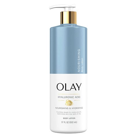 This moisturizing lotion has a nutrient-rich formula crafted with hyaluronic acid and our Vitamin B3 Complex and was created specifically to deeply nourish your skin from head to toe for long-lasting, smooth skin. Olay Skin Care, Hydrating Body Lotion, Best Lotion, Olay Regenerist, Moisturizing Lotion, Hand Body Lotion, Moisturizer With Spf, Vitamin B3, Moisturizing Lotions