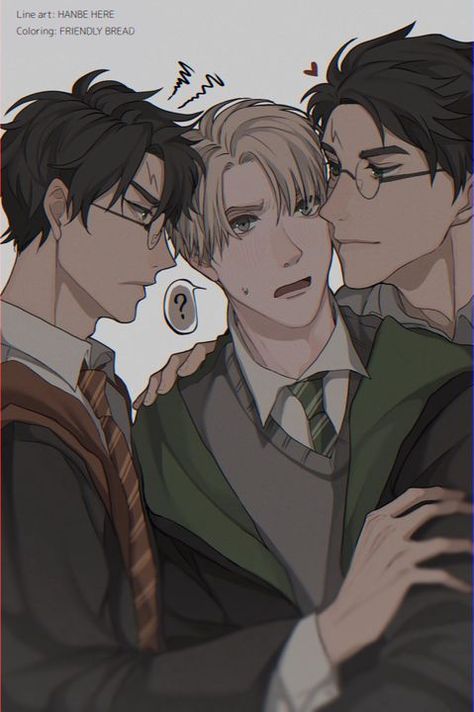 Darry Fanart, Draco Malfoy Fanart, Drarry Fanart, Harry Draco, Hp Harry Potter, Gay Harry Potter, Desenhos Harry Potter, Harry Potter Artwork, Harry Potter Comics