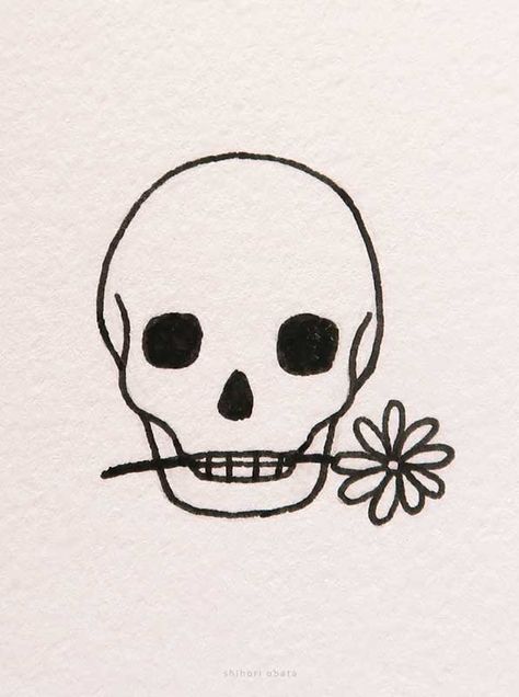 15 Easy Skull Drawing Ideas Drawing Ideas Skull, Skull Drawing Ideas, Simple Skull Drawing, Easy Skull Drawings, Cool Skull Drawings, Cool Drawing Ideas, Skull Drawings, Doodle Page, Cool Drawing