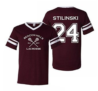 Beacon Hills Lacrosse, Teen Wolf Outfits, Beacon Hills, Mesh Jersey, Teen Wolf Stiles, Jersey Tops, Wolf Shirt, Black Mesh Top, Fandom Outfits