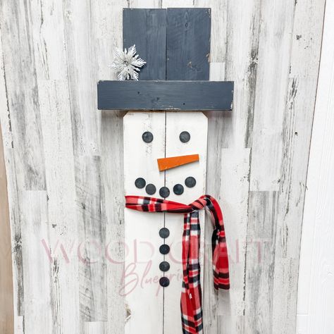 Wood Craft Blueprints - Tutorials for wood crafts Wood Snowman Diy, Diy Wooden Snowman, Diy Wood Snowman, Printable Pumpkin Patterns, Diy Christmas Snowman, Profitable Woodworking Projects, Christmas Diy Wood, Wooden Snowmen, Porch Pumpkins