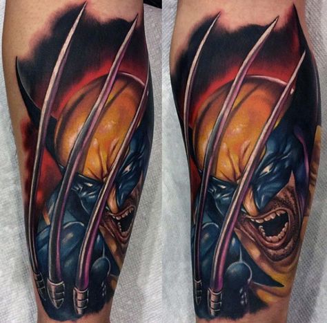 90 Wolverine Tattoo Designs For Men Wolverine Tattoo Ideas, Wolverine Tattoo, Inked Magazine Tattoos, Urban Tattoos, Comic Book Tattoo, Themed Tattoos, Batman Tattoo, Marvel Tattoos, Tattoo Inspiration Men