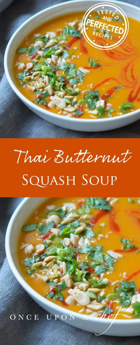 Squash Soup With Coconut Milk, Thai Butternut Squash Soup, Soup Thai, Cooking With Coconut Milk, Soup With Coconut Milk, Butternut Soup, Coconut Milk Soup, Best Soup Recipes, Homemade Chili