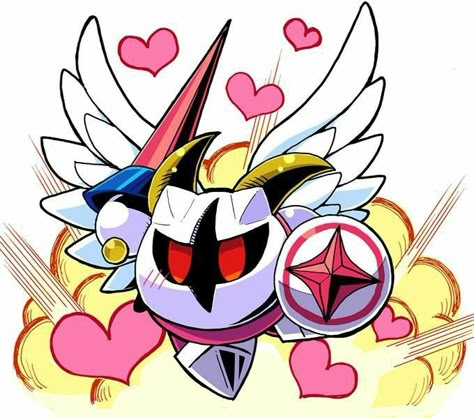 Dark Meta Knight, Galacta Knight, Kirby Meta Knight, Kirby Nintendo, Kirby Games, Kirby And Friends, Kirby Character, Kirby Stuff, Meta Knight