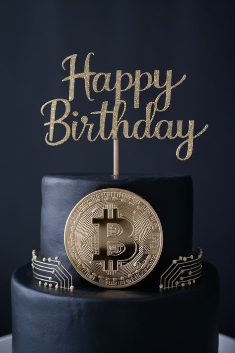 Chic Birthday Cake Ideas for the Stylish Man Crypto Cake, Chic Birthday Cake, Bitcoin Account, Chic Birthday, Birthday Cakes For Men, Stylish Man, Birthday Cake Ideas, Cakes For Men, Bitcoin Wallet