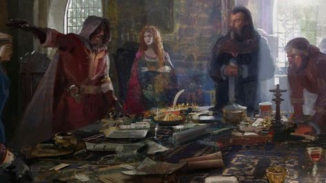 Crusader Kings 3, Craig Mullins, The 3 Kings, Fantasy Male, Skyfall, High Fantasy, Medieval Art, Fantasy Inspiration, Video Game Art