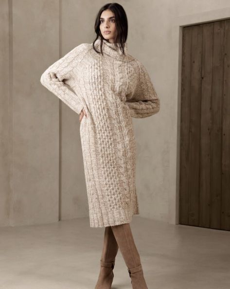 Five Sweater Dresses You Need To Check Right Now - Sweater Dress With Tennis Shoes, Sweater Dress Outfit Work, Knit Sweater Dress Outfit, Sweater Dress With Boots, Sweater Dress Outfit Winter, Winter Sweater Dress, Fuzzy Sweater Dress, 2024 Clothes, Maxi Sweater Dress