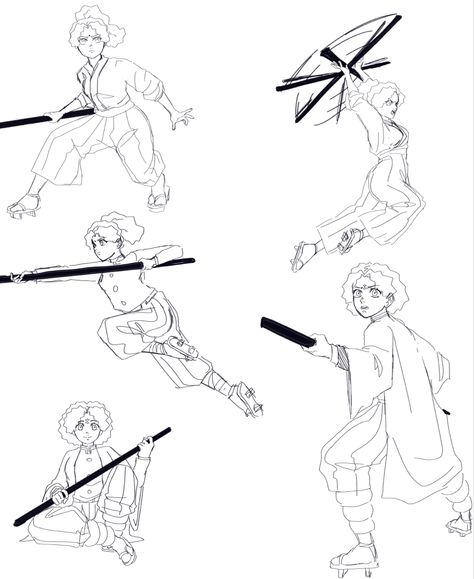 Anime Staff Poses, Bow Staff Pose, Bow Staff Pose Drawing, Staff Poses Drawing Reference, Staff Poses Drawing, Holding Staff Pose Reference, Staff Poses, Bow Staff, Wizard Staff