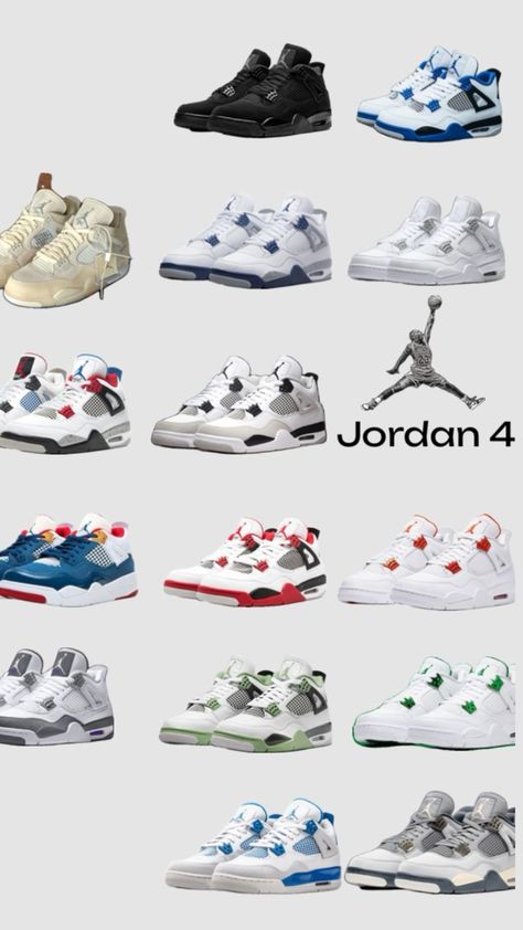 Types Of Jordans Shoes Names, Sims 4 Jordan Shoes Cc, Nike Wishlist, Tenis Jordan Retro, Best Jordans, Shoes To Buy, Cute Jordans, Jordan 4’s, Pretty Sneakers