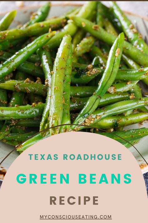 Green beans on a white plate Copycat Texas Roadhouse Green Beans, Roadhouse Green Beans, Texas Roadhouse Green Beans, Fresh Green Bean Recipes, Bran Muffin Recipes, Green Beans Recipe, Frozen Green Beans, Texas Roadhouse, Beans Recipe