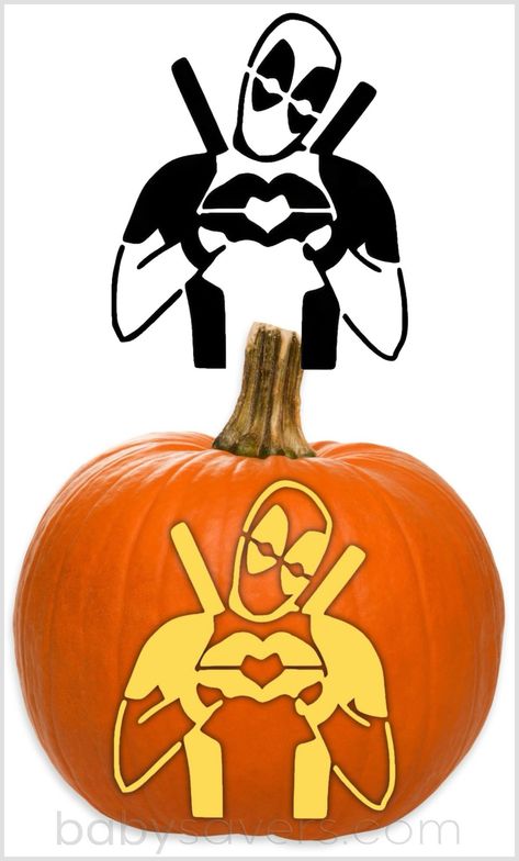 Deadpool pumpkin stencils will bring superhero fun to your Halloween! Perfect for comic book lovers and Marvel fans, these free printable templates make it easy to carve an epic jack-o-lantern that will wow your friends or neighbors. Go for a traditional pumpkin carving design or add a creative twist to your spooky decor, these pumpkin patterns will make sure your pumpkin carving game is strong. Show off your fandom and create a fun Deadpool pumpkin. download, print, and start carving today! Deadpool Pumpkin Stencil, Super Hero Pumpkin Carving Ideas, Chainsaw Man Pumpkin Carving, Zero Pumpkin Carving Stencil, Annabelle Pumpkin Carving, Starwars Pumpkin Carving Stencils, Best Pumpkin Carving Ideas Creative Easy, Deadpool Pumpkin Carving Stencil, Pumpkin Carving Ideas Deadpool