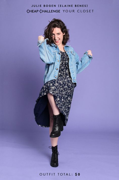 Elaine Costume, Seinfeld Costume, Cheap Easy Halloween Costumes, Easy Costumes To Make, Wonka Costume, Halloween Costumes Kids Homemade, Floral Long Frocks, Halloween Costumes Women Creative, Elaine Benes