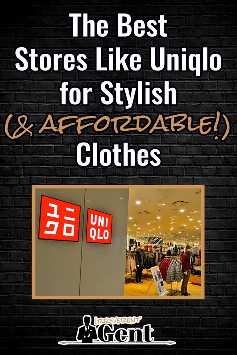 These are the absolute best brands like Uniqlo for clothes that look great, move well and cost little. The best stores like Uniqlo are the ones... Uniqlo Looks, Best Brands, Brand Store, Good Brands, Best Brand, Uniqlo, Clothing Brand, Looks Great, That Look