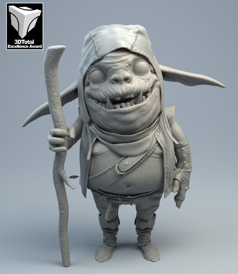 Goblin Art, Clay Monsters, Zbrush Character, Digital Sculpting, Goblin King, Green Goblin, Modelos 3d, 3d Modelle, Fantasy Miniatures