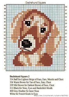 Puppy Crafts, Crochet C2c Pattern, Graph Crochet, Pixel Crochet, Animal Cross Stitch Patterns, Tapestry Crochet Patterns, C2c Crochet, Mini Cross Stitch, Pixel Pattern