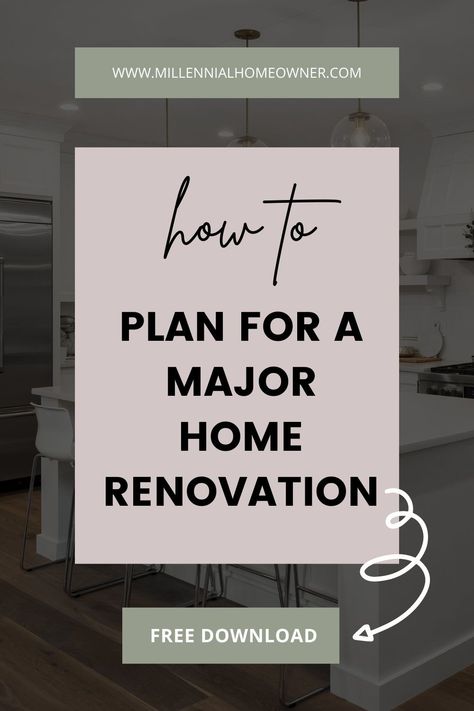 Wondering how to prepare for home renovations? Start with this home renovation budget template from Millennial Homeowner! This free renovation planner template works in Excel or Google Sheets & can be used for budgeting small DIY and home improvement projects or for a whole home renovation. Predict home maintenance costs w/ a calculator so you can stay on budget. Whether you're planning a DIY bathroom makeover, handyman projects or updating a fixer upper, this template is for you! - Finance New Home Budget Spreadsheet, Bathroom Remodel Budget Template, Home Renovation Budget Template, Home Renovation Checklist, Home Renovation Budget, Home Renovation Planner, New Home Construction Cost Spreadsheet, Home Renovation Costs, Renovation Plan