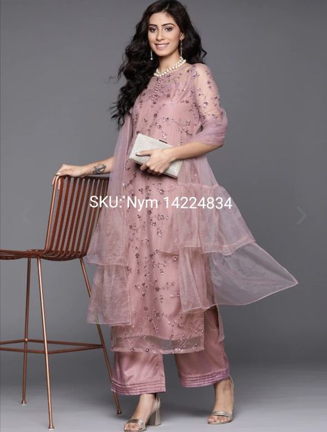 Order on WhatsApp +917811867889 with screenshot of Item Image+SKU Code.✈️Shipping Worldwide.Available Sizes:XXS to 7XL.Plzz View my Profile for more Items & Follow me. Net Kurta Designs For Women, Organza Kurta, Ruffle Dupatta, Dupatta Design, Kurta Design, Kurtis With Pants, Wedding Gifts For Bridesmaids, Weave Fabric, Net Fabric