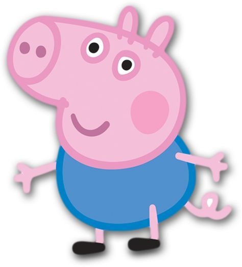 George Pig Free Party Printables and Images. | Oh My Fiesta! in english Peppa Pig Images, Peppa Pig Imagenes, Peppa Pig Pictures, Heo Peppa, George Peppa, Pepper Pig, Peppa Pig Wallpaper, Pig Png, Pig Birthday Cakes