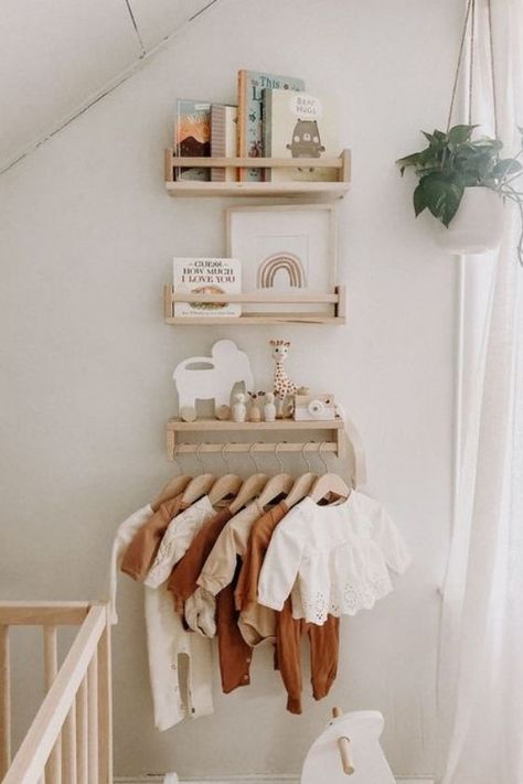 Ikea Nursery Hack, Nursery Hacks, Ikea Baby, Tiny Nursery, Nursery Nook, Small Nursery, Ikea Nursery, Small Nurseries, Nursery Room Design