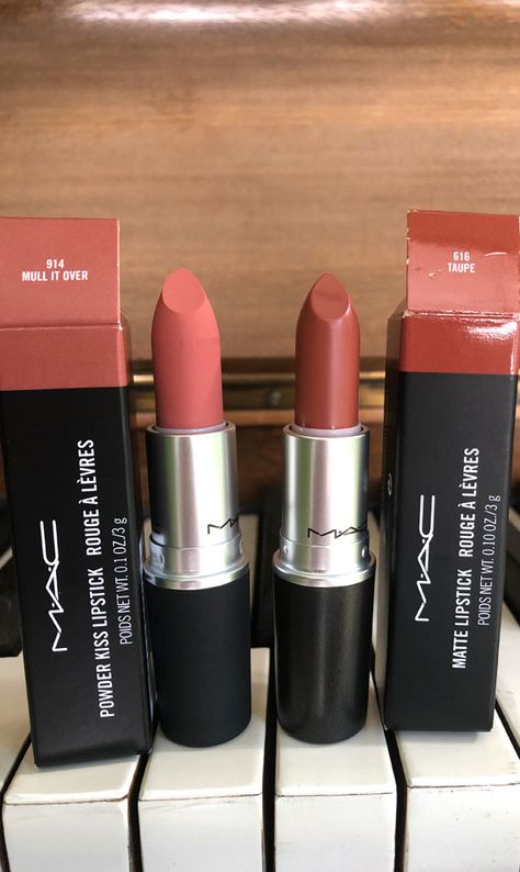 Mull it over vs taupe Mac Lipstick, Mac lipstick aesthetic, MAC Lipstick Shades, MAC Lipstick Colours, MAC Lipstick Swatch Creme Cup Mac Lipstick, Creme Cup Mac, Top Mac Lipsticks, Lipstick Colours, Types Of Makeup Looks, Lipstick Aesthetic, Popular Lipstick, Maquillaje Aesthetic, Mac Lipstick Colors