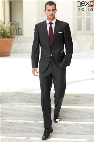 Grey suit and burgundy tie for groomsmen. Grey Tux, Charcoal Suit, Burgundy Tie, Vintage Polo Ralph Lauren, Vintage Polo, Charcoal Grey, Polo Ralph, Polo Ralph Lauren, Tie Dye