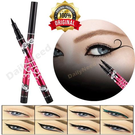 Eyeliner Looks, Waterproof Eyeliner, Makeup Eyeliner, Liquid Eyeliner, Makeup Tools, Eyeliner, Markers, Long Lasting, Pencil