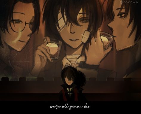 Magic And Mystery Dazai, Buraiha Trio, 15 Dazai, Bsd Beast, Empty Book, Magic And Mystery, Osamu Dazai, Dazai Bungou Stray Dogs, Homeless Dogs