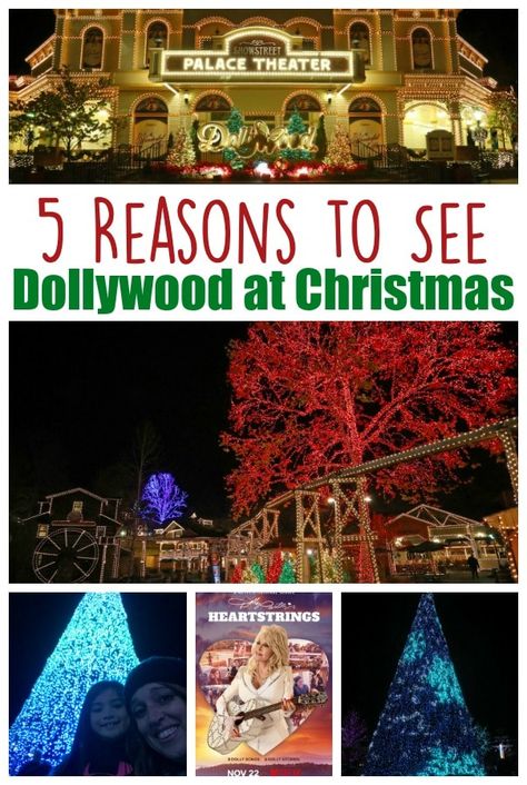 Dollywood Christmas, Gatlinburg Christmas, Dollywood Park, Smoky Mountain Christmas, Tennessee Christmas, Mountain Christmas, Christmas Tree Light, Popular Places, Tennessee Travel