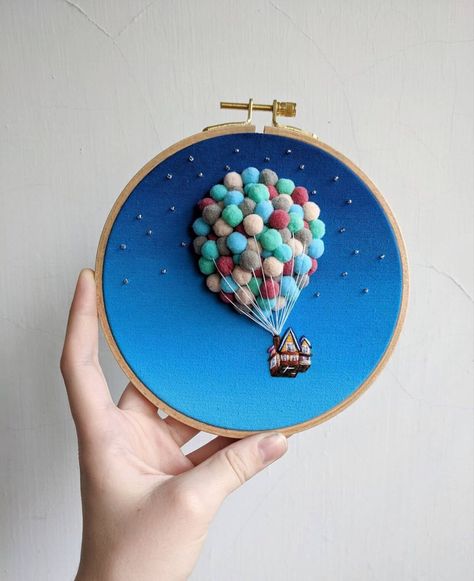 Water Color Art, Watch Art, Embroidery Hoop Art Diy, Embroidery Painting, Embroidery Frame, Embroidery Lessons, Bio Art, Framed Embroidery, Wool Embroidery