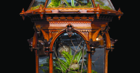 Liked on Pinterest: Victorian terrarium. Florian Papp (antiques since 1900 - 1stdibs.com) also see jardinieres & planters Victorian Terrariums, Unique Bonsai, Terrarium Stand, Modern Garden Furniture, Gothic Garden, Antique Garden, European Antiques, Bonsai Tree, Paintings & Prints