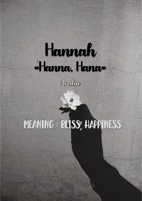 The next addition to name meaning series is Hannah, if there is any request or suggestion, feel free to message or comment. Insyallah, I will try my very best Hana Name Meaning, Hannah Name Meaning, Hana Name, Islamic Names With Meaning, Meaningful Baby Names, Unique Girl Names, Positive Quotes Wallpaper, Butterfly Photos, Name Wallpaper