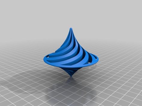 Spinning top  by Celurian. Spinning Tops Design, 3d Printed Toys, Rhino 3d, Spinning Tops, Printer Laser, Museum Store, Biophilic Design, Spinning Top, Stl Files